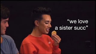 James Charles being iconic in the sister squad videos [upl. by Halyahs752]