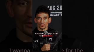 Max Holloway best post fight speech [upl. by Ybbor]