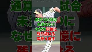 阪神の「記録よりも記憶に残った」４選手 [upl. by Adalie]