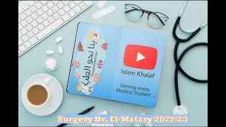 Surgery Dr El Matary 202223 GIT  1 GB  Anatomy of gall bladder biliary tree and pancreas [upl. by Eimarrej]