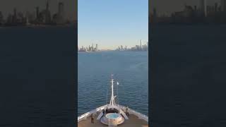 Seabourn Quest Cruises into NYC in Fall [upl. by Jentoft]