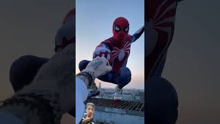 spiderman marvel cosplay spidey spider हस majedar avengers majedaar hulk spiderman [upl. by Adnahsam]