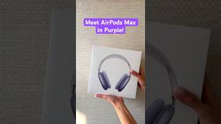 Unboxing the new AirPods Max in Purple🤩 [upl. by Carlie]