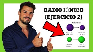 RADIO IÓNICO EJERCICIO RESUELTO ✅ Problema con Solución 👉 PROPIEDADES PERIÓDICAS Oakademia [upl. by Ardnu839]