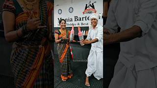 bartending course in goa bartending viralshort subscribe saree traditional bartender kavita [upl. by Augustus]