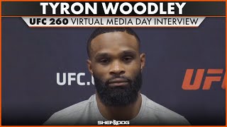 Tyron Woodley  UFC 260 Interview Virtual Media Day [upl. by Neelhtac]