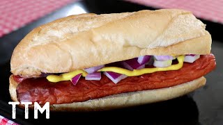 EASY Baked Polish Sausage Hot Dog  Easy Cooking [upl. by Gaven]