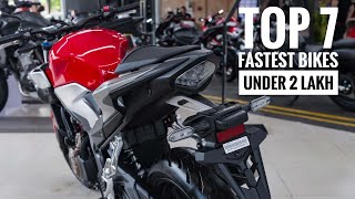 Top 7 Best Performance Bikes Under 2 Lakh On Road Price in India🔥Powerful Bikes Under 2 Lakh [upl. by Adella]