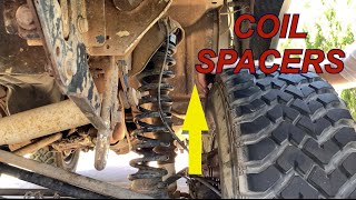 HOW TO JIMNY Fitting coil spacers [upl. by Killian]