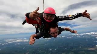 Dustin Whiteman  Tandem Skydive at Skydive Indianapolis [upl. by Zima]