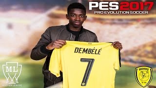 PES 2017  Master League 10 MELHOR CONTRATAÇÃO DEMBÉLÉ NO BURTON ALBION PC [upl. by Ecinnaj499]