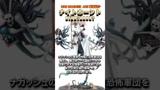 ウォーハンマーAoS 軍勢紹介 ナイトホーント WARHAMME AGEofSIGMAR ナイトホーント ミニチュア ボードゲーム [upl. by Nagad]