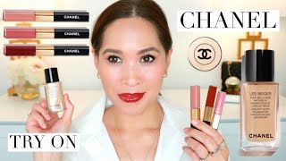 ✨NEW✨CHANEL LES BEIGES HEALTHY GLOW FOUNDATION amp LE ROUGE DUOS ✨EVERYDAY EDIT [upl. by Freberg134]