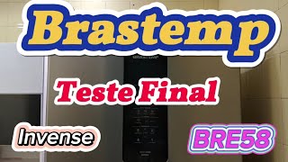 Teste final geladeira Brastemp Inverse 478 [upl. by Aisila766]