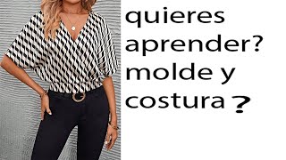 blusa para todas las edades molde y confeccion [upl. by Eisserc]