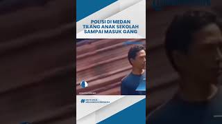 Viral Video Polisi di Medan Tilang Anak Sekolah sampai Masuk Gang Sempit Aksinya Diprotes Warga [upl. by Hervey]