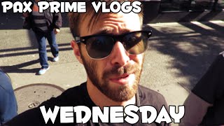 ShadyPenguinn PAX Prime 2014 Daily Vlogs 01  Wednesday [upl. by Nodnerb634]