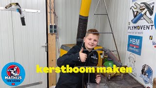 Kerstboom maken van staal [upl. by Hareehat866]