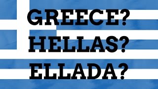 Why Is HellasEllada Called Greece In English [upl. by Eciened]