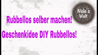 Rubbellose selber machen DIY Rubbellos Geschenk Idee für jeden Anlass Anleitung by NeleC [upl. by Aevin734]