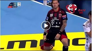 Andreas Nilsson handball MVM Veszprém KC [upl. by Sheree702]