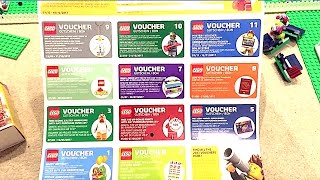 Lego 2017 Wall Calendar Coupons and Lego City Update [upl. by Natalia185]