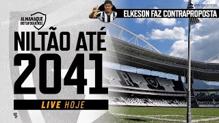 Botafogo próximo de prorrogar concessão do Estádio Nilton Santos  Elkeson faz contraproposta [upl. by Neelya]