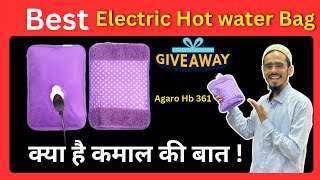 Best Electric Hot water Bag  क्या है इसमें इतना ख़ास जानकार रह जाएँगे हैरान  Agaro Hb 361 model [upl. by Llemor]