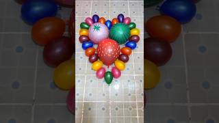 Watermelon Strawberry amp Mini Balloons Create to Beautiful Heart Balloons and Pop Reverse Balloons [upl. by Gyasi]