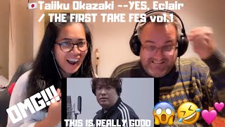 🇩🇰NielsensTv REACTS TO 🇯🇵Taiiku Okazaki YES Eclair  THE FIRST TAKE FES vol1🤣😱💕 [upl. by Nnewg]