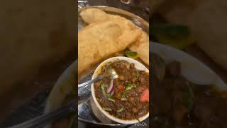 Chole bhature special at thaliwala chanhassen Minnesota USA 🇺🇸 [upl. by Mellins]