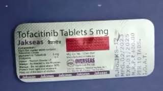 Jakseas 5mg Tablet  Tofacitinib Tablets 5mg  Jakseas Tablet Uses Side effects benefits dosage [upl. by Ayotahc]