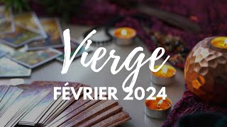 ♍️ VIERGE  FÉVRIER 2024 « Un tirage TRÈS puissant… Incroyable  » tarot horoscope guidance [upl. by Raama399]