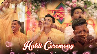 Haldi Ceremony😍 Panku ki SuperHit Haldi🤩 [upl. by Eugeniusz740]