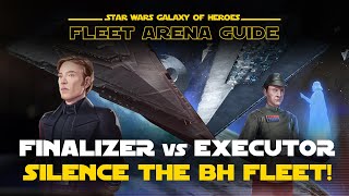 Finalizer vs Executor Counter Guide  SWGOH Fleet Arena [upl. by Farlee733]