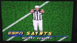 ESPN Sunday Night NFL  Sega Genesis Review 532 Retro Sunday [upl. by Jesh937]