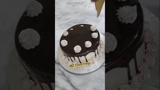 Chocolate fudge cake making filling fudge sauce mzfoodvlogs [upl. by Cantu]