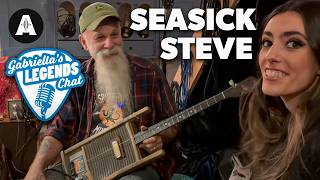 Seasick Steve Studio Tour amp Interview  Gabriellas Legends Chat [upl. by Yssis]