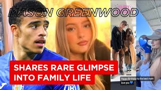 Mason Greenwood shared a rare glimpse with his girlfriend Harriet Robson [upl. by Hatfield]