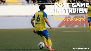 【シントトロイデン】山本理仁選手 試合後インタビュー（第7節OHルーベン戦） [upl. by Napra]