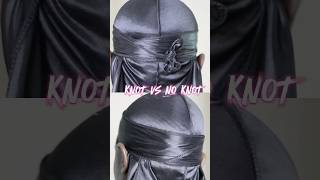 Knot vs no knot Durag [upl. by Quartet578]