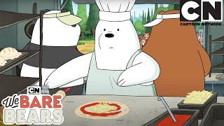 We Bare Bears  Ice Bears Fear Of Cucumbers Clip [upl. by Elem]