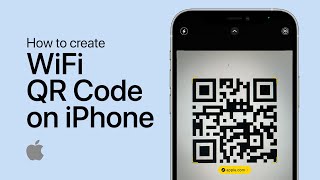 How to make a QR code on iPhone 2022 iPhone QR Code Generator  Free [upl. by Peh485]