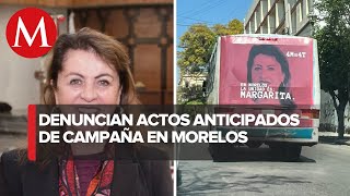 Con EnMorelosEsMargarita en anuncios promueven imagen de directora de Lotenal [upl. by Naegem]