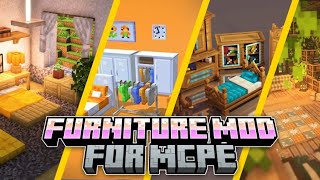 FURNITURE MOD FOR MINECRAFT All version Minecraft Game [upl. by Vitia]