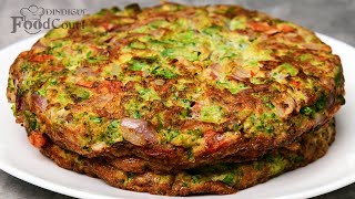 Healthy Breakfast Recipe Broccoli Omlette Broccoli Recipes [upl. by Andrey]