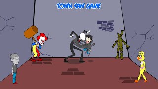 Town Saw Game  Todos los Game Over [upl. by Grodin]