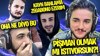 YOUTUBER TURNUVASINDA KAYN BANLAMA EZERİM DEDİ PİŞMAN ETTİM  Zegabon [upl. by Scammon836]