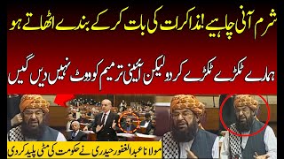 Maulana Fazal Ur Rehman Party Stand With PTI  Warning to Pak Gov [upl. by Edea]