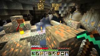 Minecraft  Super Hostile  OOGE  Kaizo Caverns  Episode 4 [upl. by Ecnerwaled]